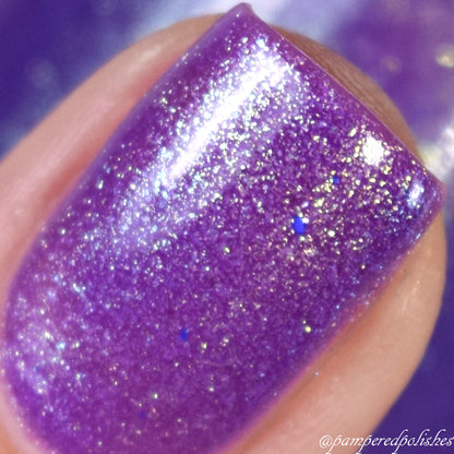 Birds of Paradise.011 Purple Nail Polish