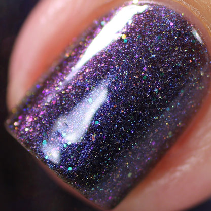 Deneb.008 Purple Black Nail Polish