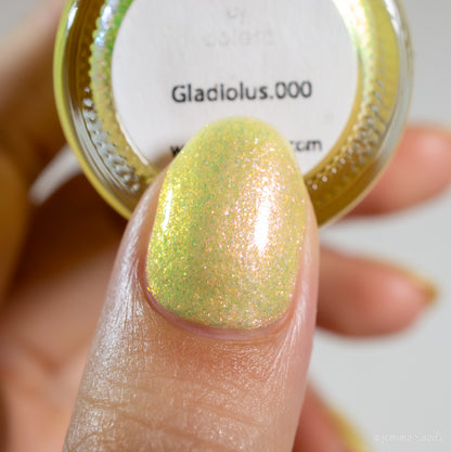 Gladiolus.000 Yellow Nail Polish