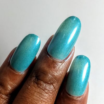 Cor.002 Blue Nail Polish