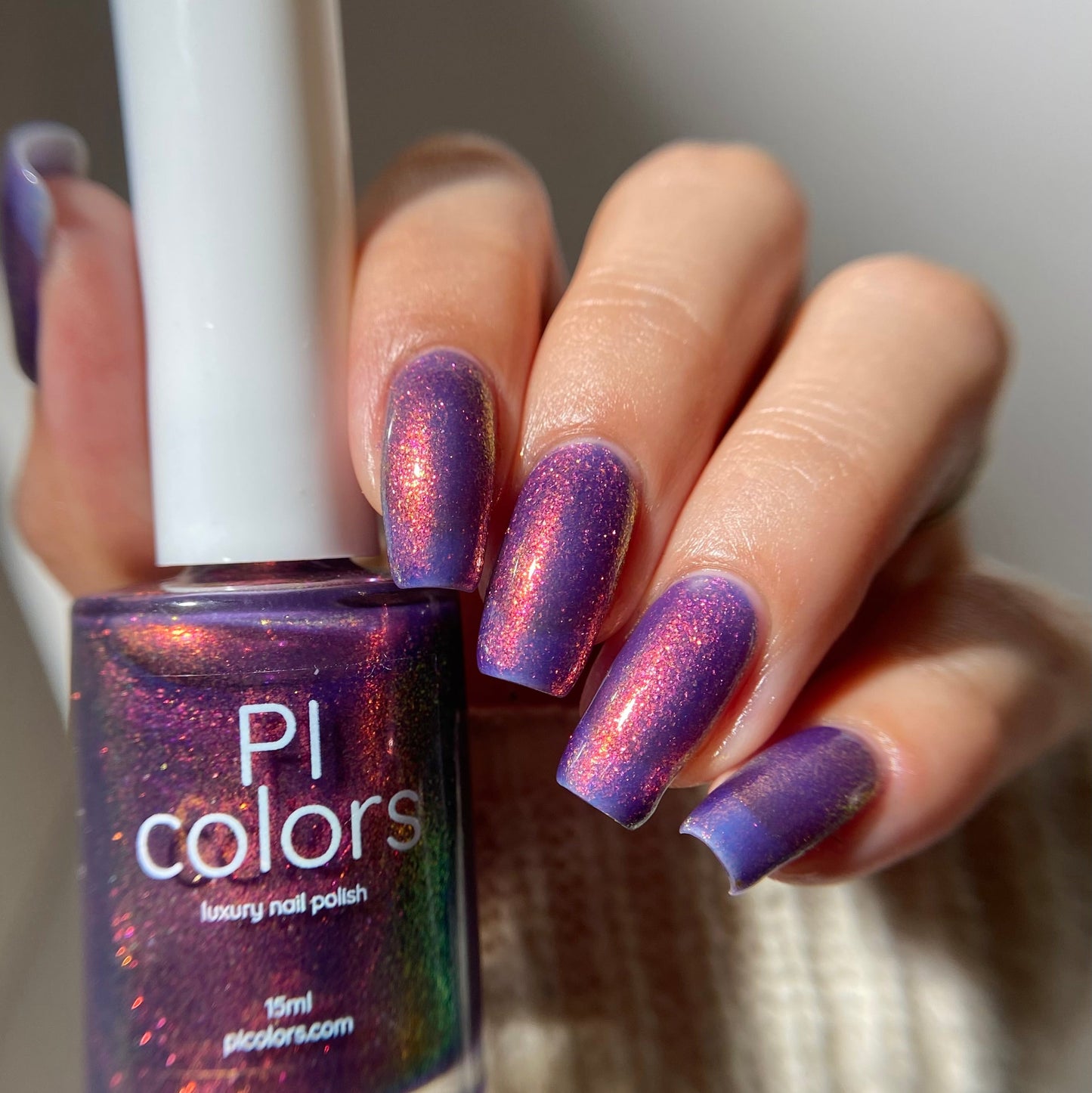 It Was Agatha All Along Purple Nail Polish