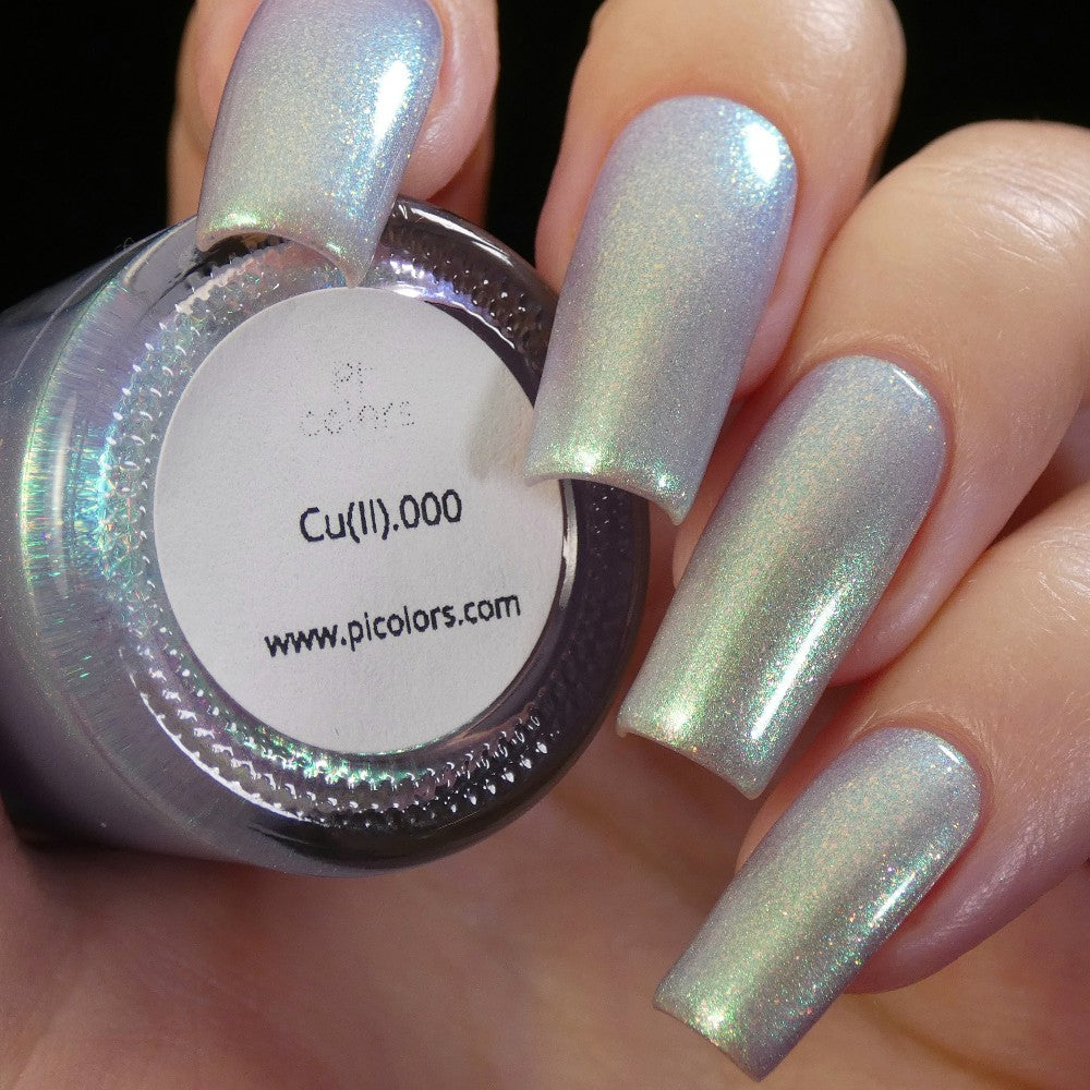 Cu(II).000 Green Nail Polish