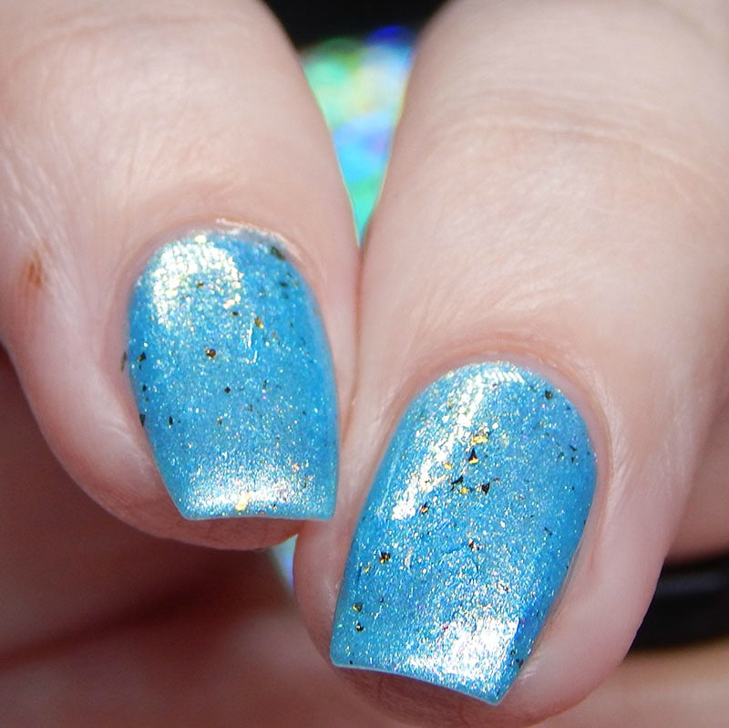 Water in Sunlight.025 Blue Nail Polish