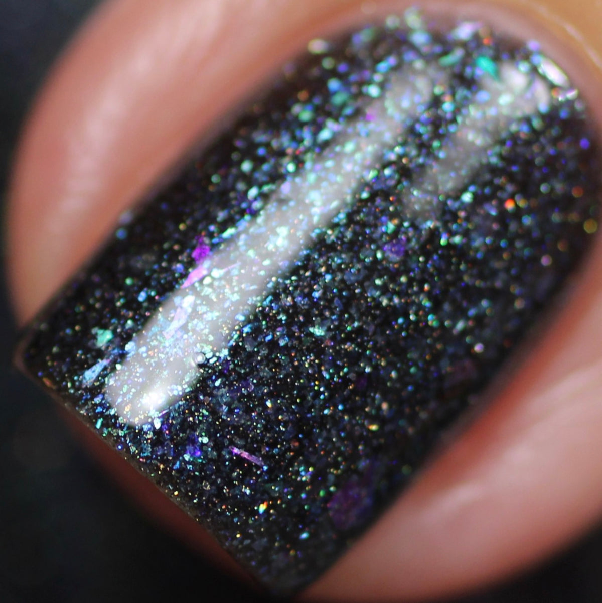 Starry Abyss.101 Black Nail Polish – PI Colors