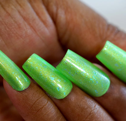 Acid Green Vapors.205 Green Nail Polish