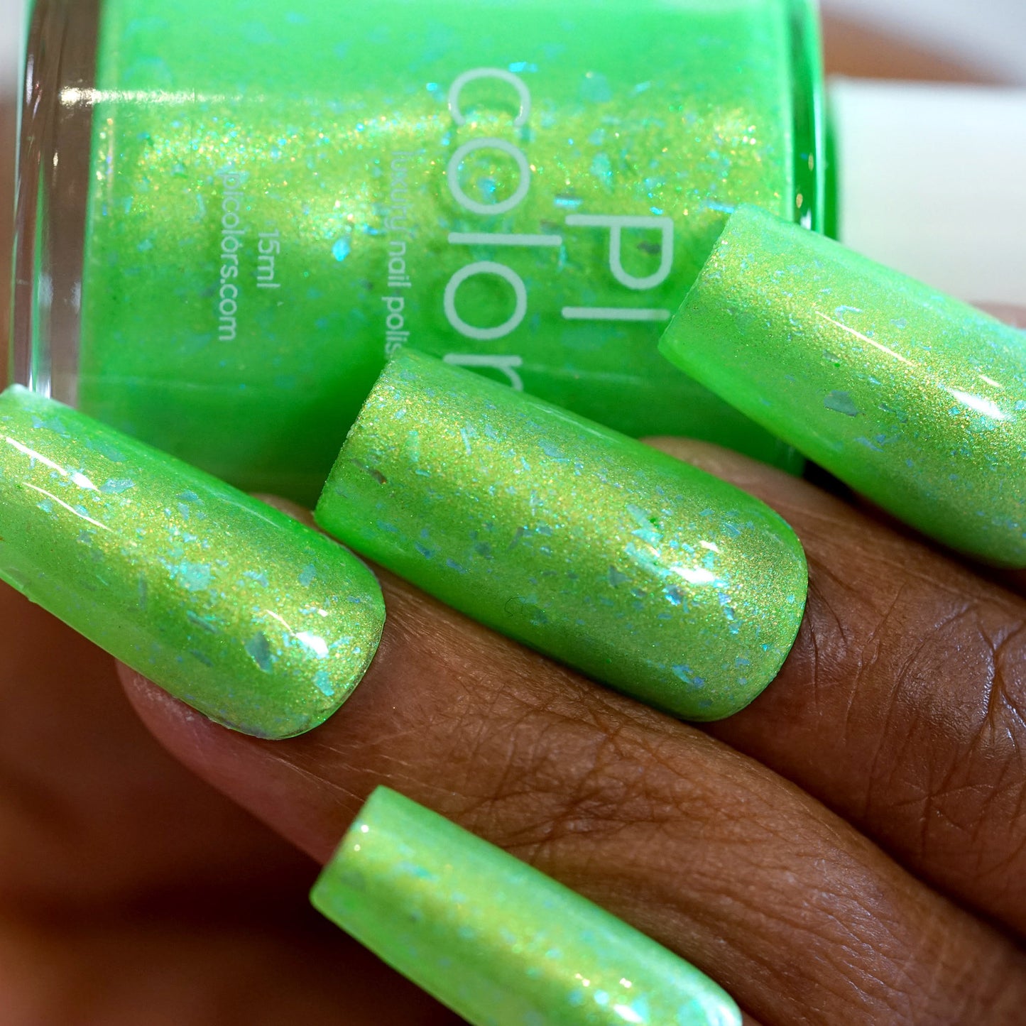 Acid Green Vapors.205 Green Nail Polish