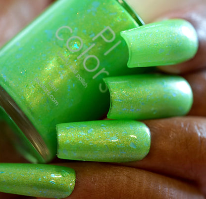 Acid Green Vapors.205 Green Nail Polish