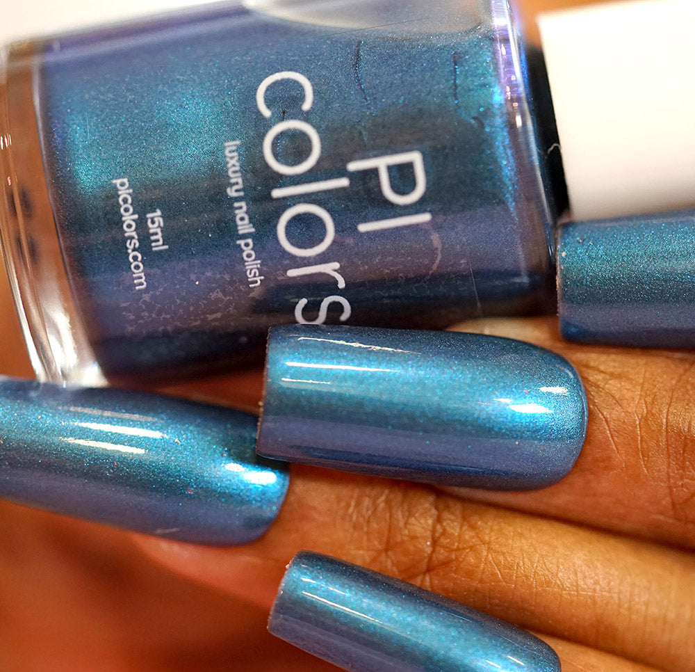 Night Aura.002 Blue Nail Polish