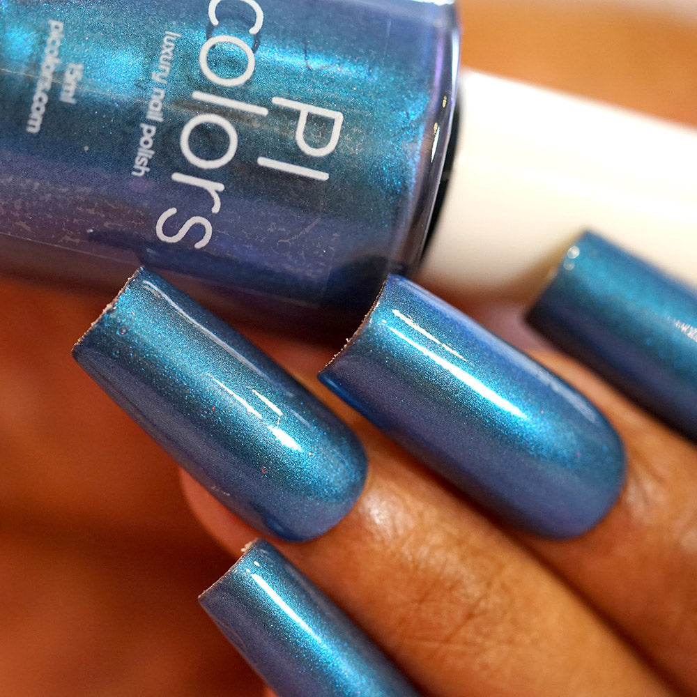 Night Aura.002 Blue Nail Polish