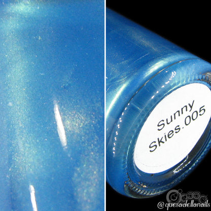 SunnySkies.005 Blue Nail Polish