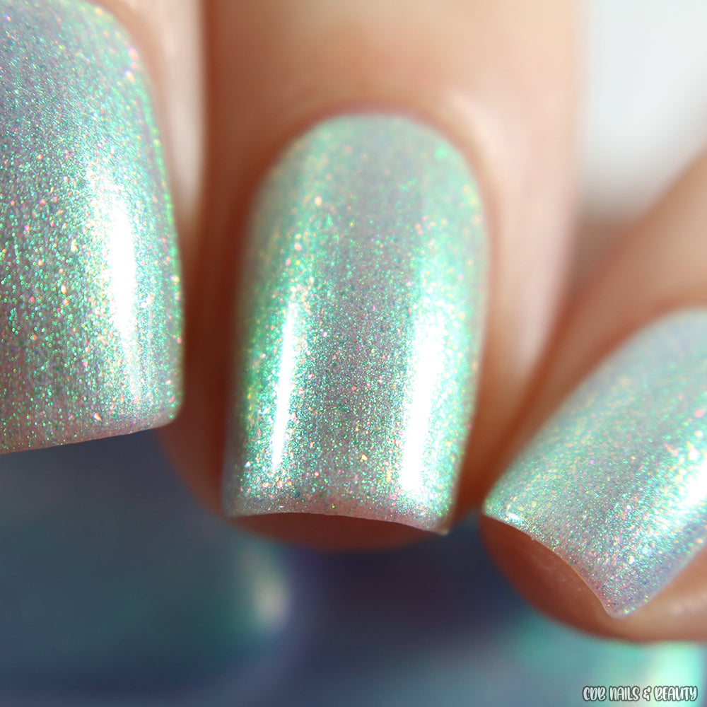 Cu(II).000 Green Nail Polish