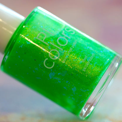 Acid Green Vapors.205 Green Nail Polish