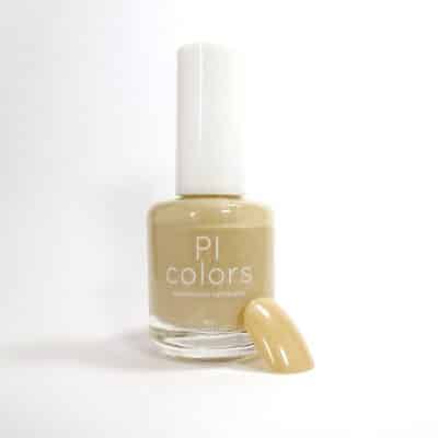 Elea Sun.002 Beige with Violet Shimmer Nail Polish