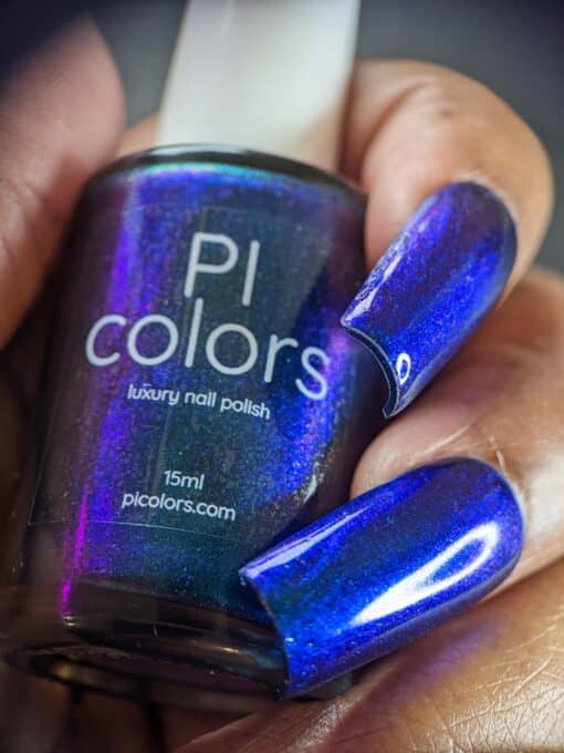 Blue Glow.282 Blue Nail Polish by PI Colors
