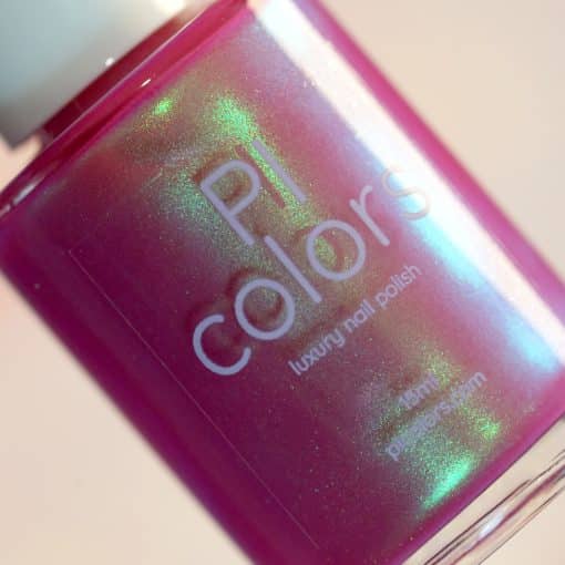 Pink Glow.256 Pink Nail Polish Multichrome by PI Colors