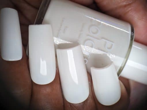 Bright White.223 White Nail Polish with Creme Finish by PI Colors