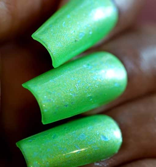 Acid Green Vapors.205 Neon Green Nail Polish by PI Colors